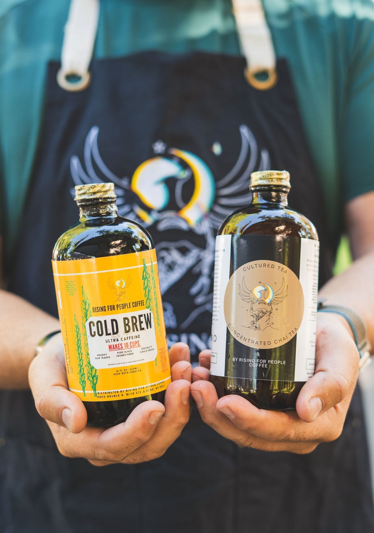 Organic Concentrated Coffee & Thai Chai Drinks - Rising For People Coffee Co.