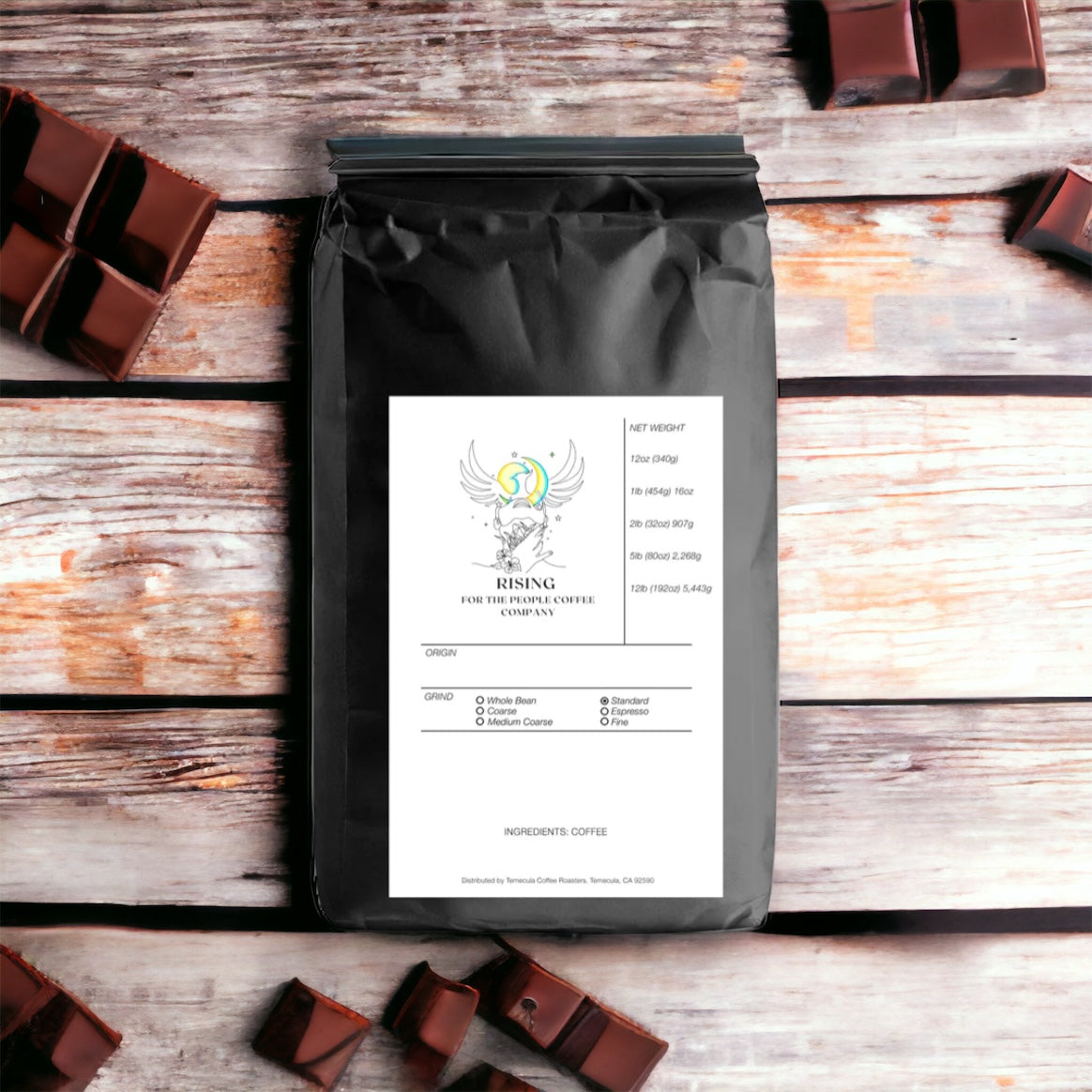 rising for people coffee mocha