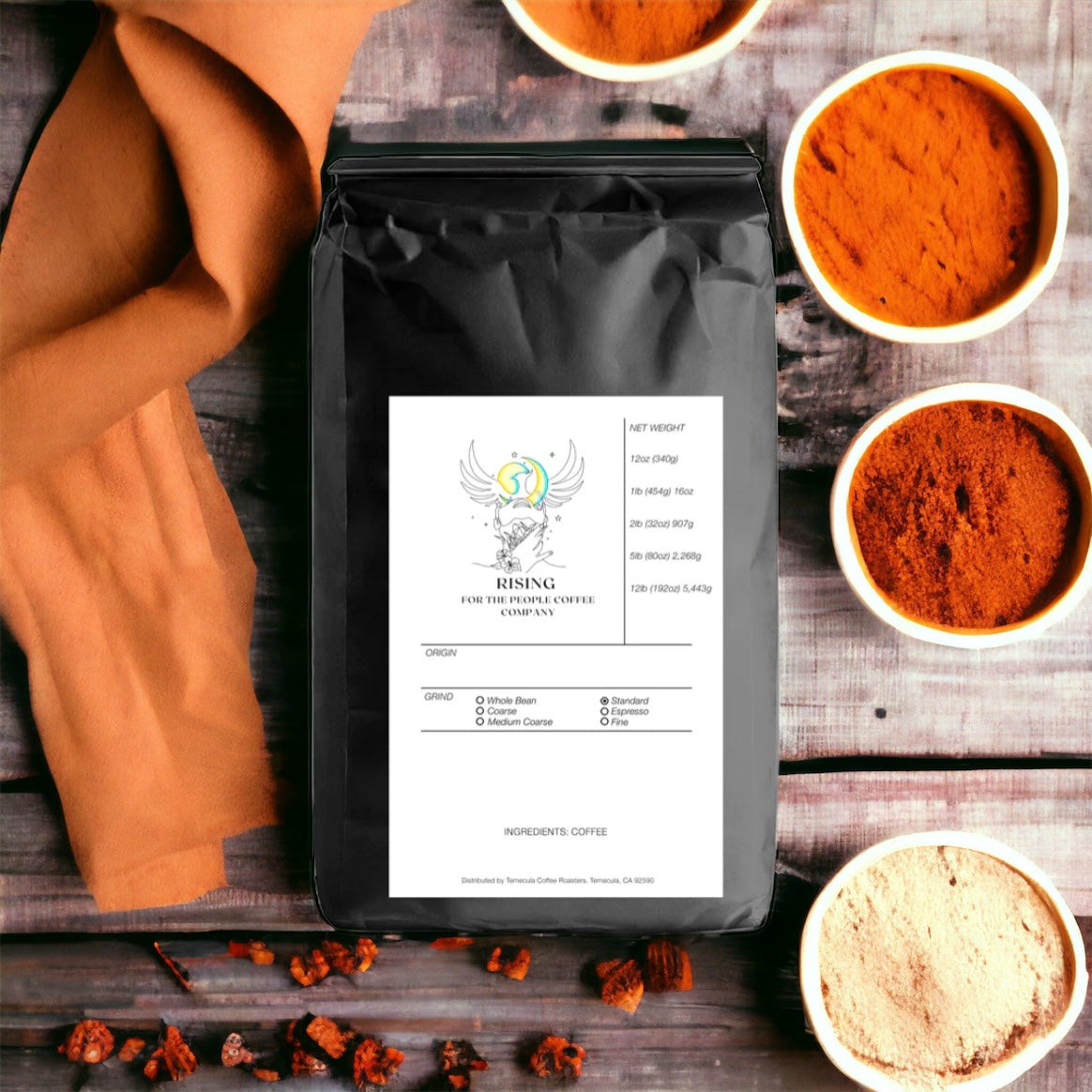 rising for people coffee pumpkin spice