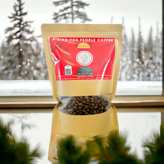 Burundi - Rising For People Coffee Co.CoffeeRising For People Coffee Co.Rising For People Coffee Co.197644473663Rising for People Coffee coffee bag— Burundi, medium roast