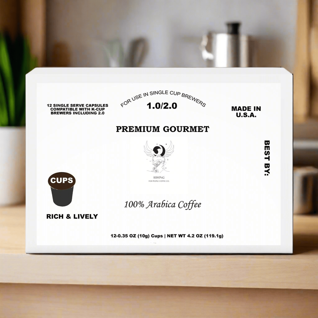 Cowboy Blend 12 Pack Single Serve Coffee Capsules - Rising For People Coffee Co.CoffeeRising For People Coffee Co.Rising For People Coffee Co.TVA - podsRising for People Coffee Co. 12 Pack Single Serve Coffee CapsulesāArabica coffee, Cowboy Blend, Latte, Cappuccino, Coffee shop, Coffee shop near, Coffee near me, Roasted coffee, Speciality coffee, Green coffee, Black coffee, Espresso machine, French press, Espresso, Takeout coffee near