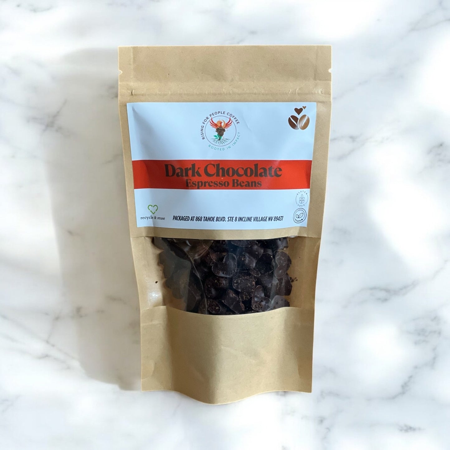 Dark chocolate covered espresso beans - Rising For People Coffee Co.CoffeeRising For People Coffee Co.Rising For People Coffee Co.Rising for people coffee dark chocolate espresso beans Latte, Cappuccino, Coffee shop, Coffee shop near, Coffee near me, Roasted coffee, Speciality coffee, Green coffee, Black coffee, Espresso machine, French press, Espresso, Takeout coffee near