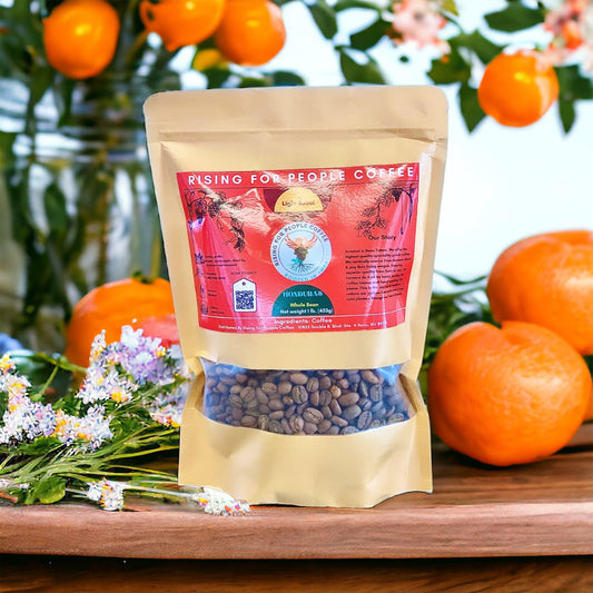 Honduras - Rising For People Coffee Co.CoffeeRising For People Coffee Co.Rising For People Coffee Co.197644282531Rising for People Coffee bag—Organic Honduras light roast coffee