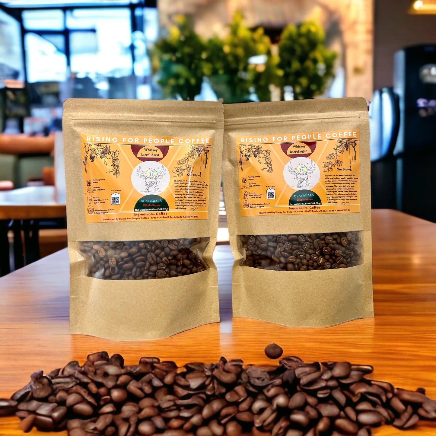rising for people coffee aged whiskey barrel