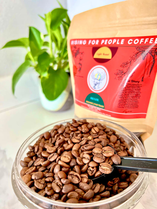 Rising For People Coffee coffee bag— Brazil Santos, light roast, Latte,
Cappuccino,
Coffee shop,
Coffee shop near,
Coffee near me,
Roasted coffee,
Speciality coffee,
Green coffee,
Black coffee,
Espresso machine,
French press,
Espresso,
Takeout coffee near
