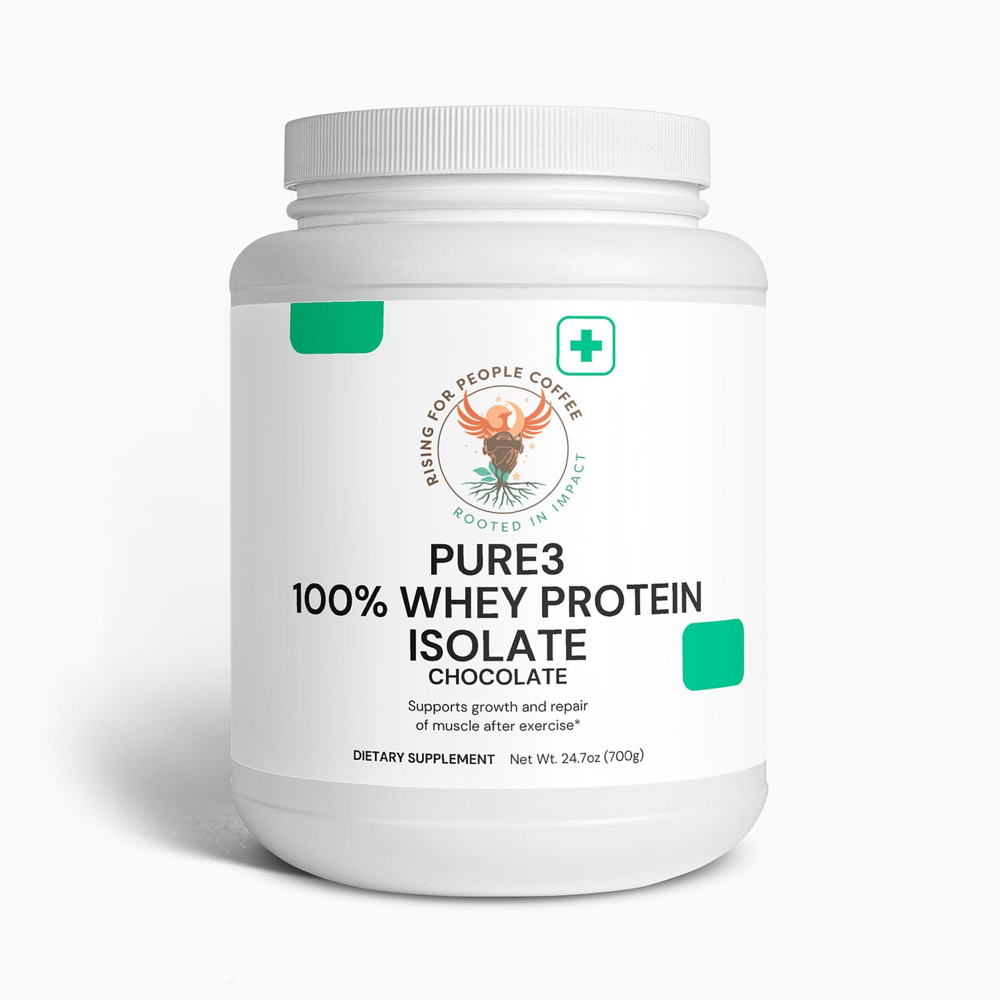 Rising for people coffee pure 3 100% whey protein isolate , coffee pairing collection 