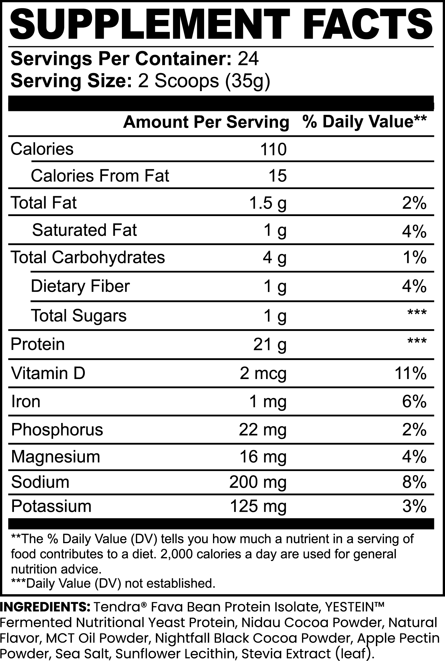 Rising for people coffee chocolate plant protein powder 