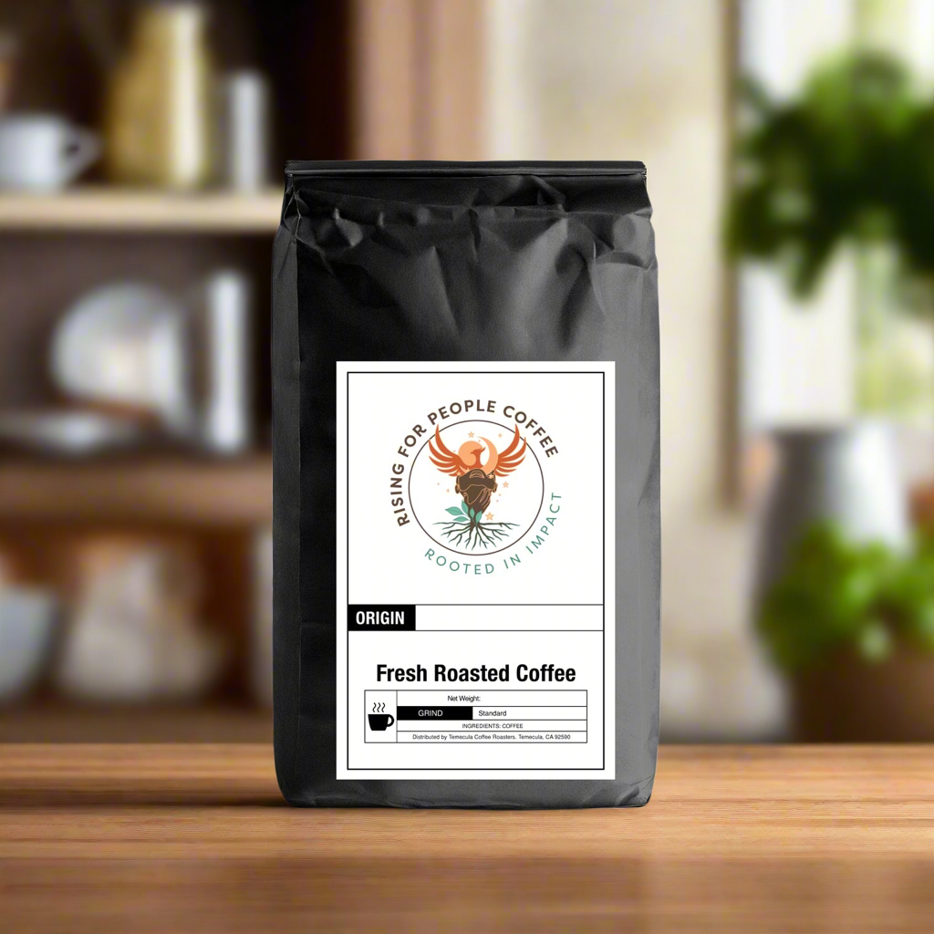 Rising For People Coffee bag-Uganda, medium roast