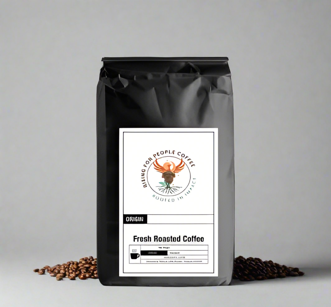 Rising For People Coffee bag, pumpkin spice , Coffee Roast, medium roast