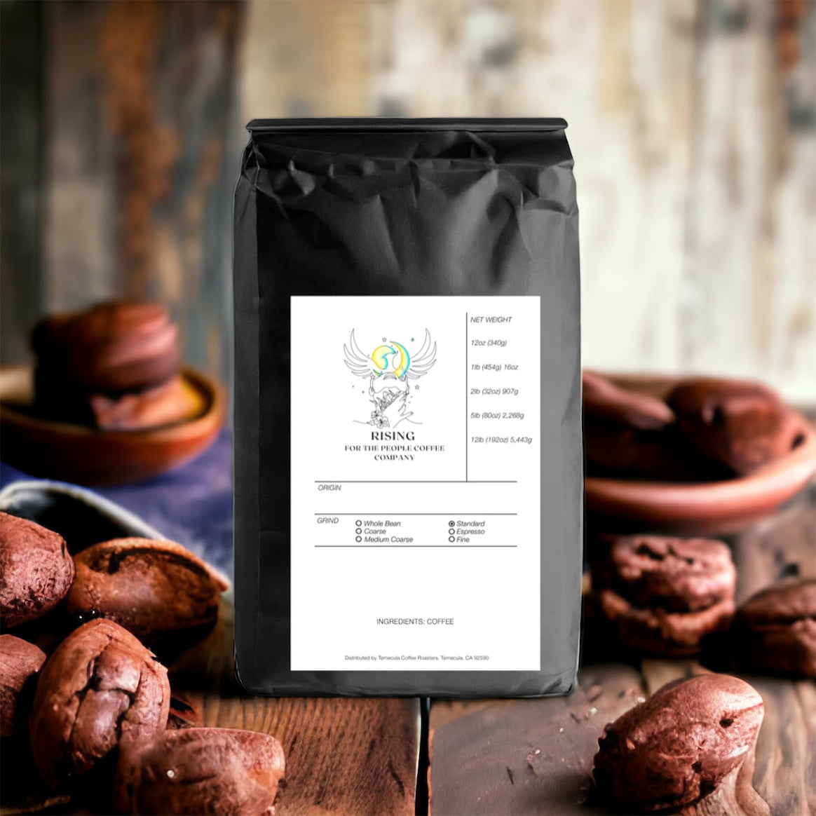 Rising For People Coffee Mexican Chocolate Coffee