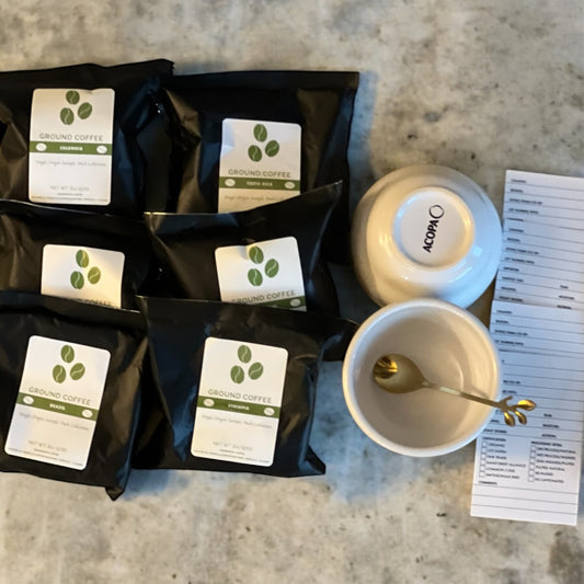 Rising For People Coffee Cupping and tasting Experience - dive into the aroma of coffee ,single origin & specialty gourmet coffee