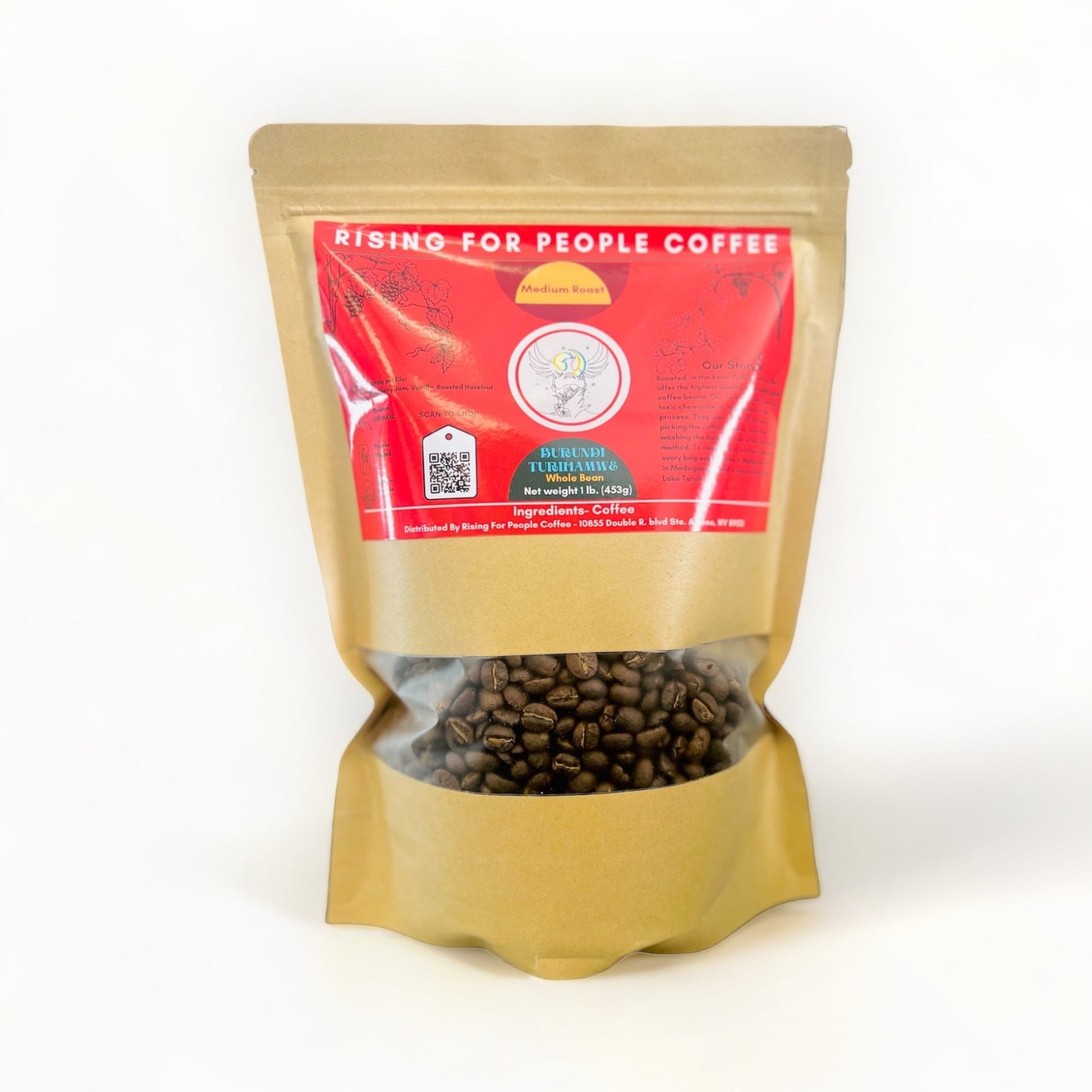 Burundi - Rising For People Coffee Co.CoffeeRising For People Coffee Co.Rising For People Coffee Co.197644473663Rising for People Coffee coffee bag— Burundi, medium roast