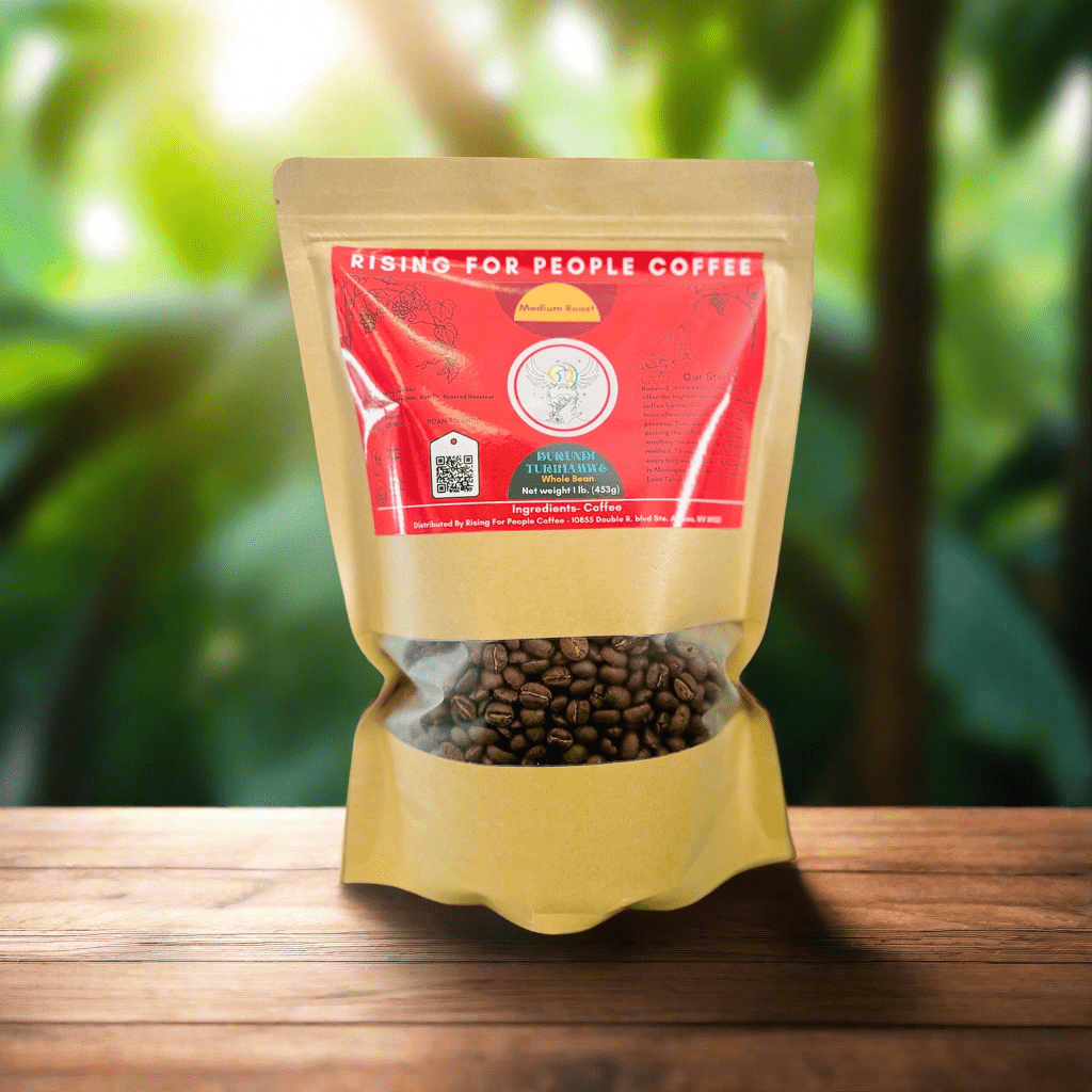 Burundi - Rising For People Coffee Co.CoffeeRising For People Coffee Co.Rising For People Coffee Co.197644473663Rising for People Coffee coffee bag— Burundi, medium roast