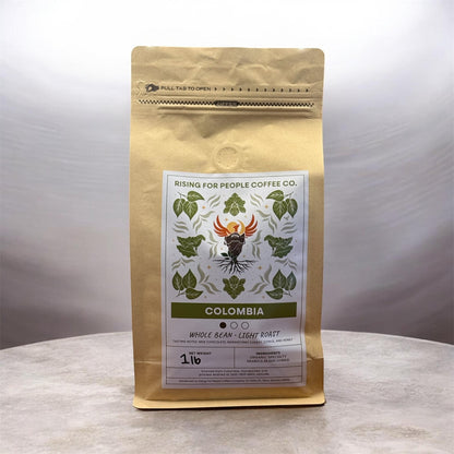 Colombia Coffee - Light Roast ( Women Co - Op) - Rising For People Coffee Co.CoffeeRising For People Coffee Co.Rising For People Coffee Co.93679971Colombia Coffee - Light Roast ( Women Co - Op)