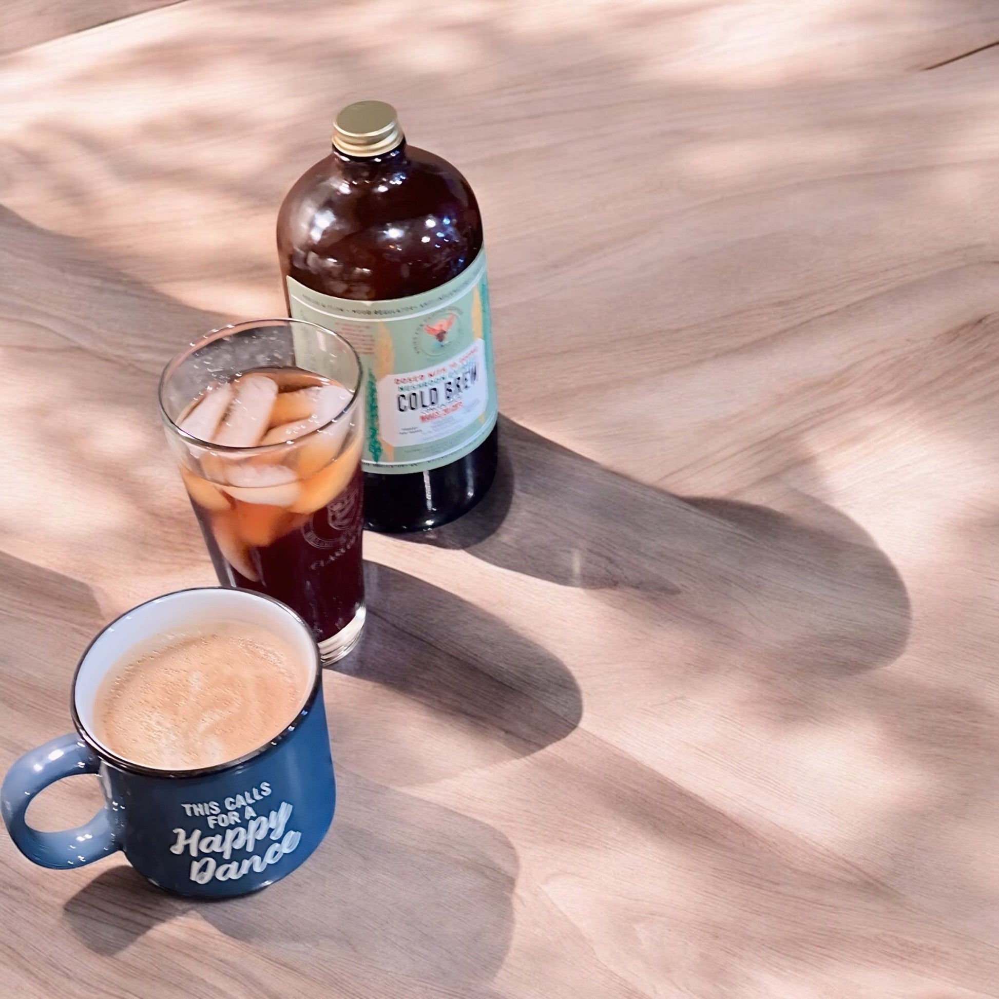 Happy Mushroom concentrated Cold Brew coffee - Rising For People Coffee Co.CoffeeRising For People Coffee Co.Rising For People Coffee Co.Rising For people coffee cold brew bottle. Specialty gourmet concentrated cold brew dosed with lions mane, Chaga, Cordyceps, turkey tail, Reishi. Latte, Cappuccino, Coffee shop, Coffee shop near, Coffee near me, Roasted coffee, Speciality coffee, Green coffee, Black coffee, Espresso machine, French press, Espresso, Takeout coffee near