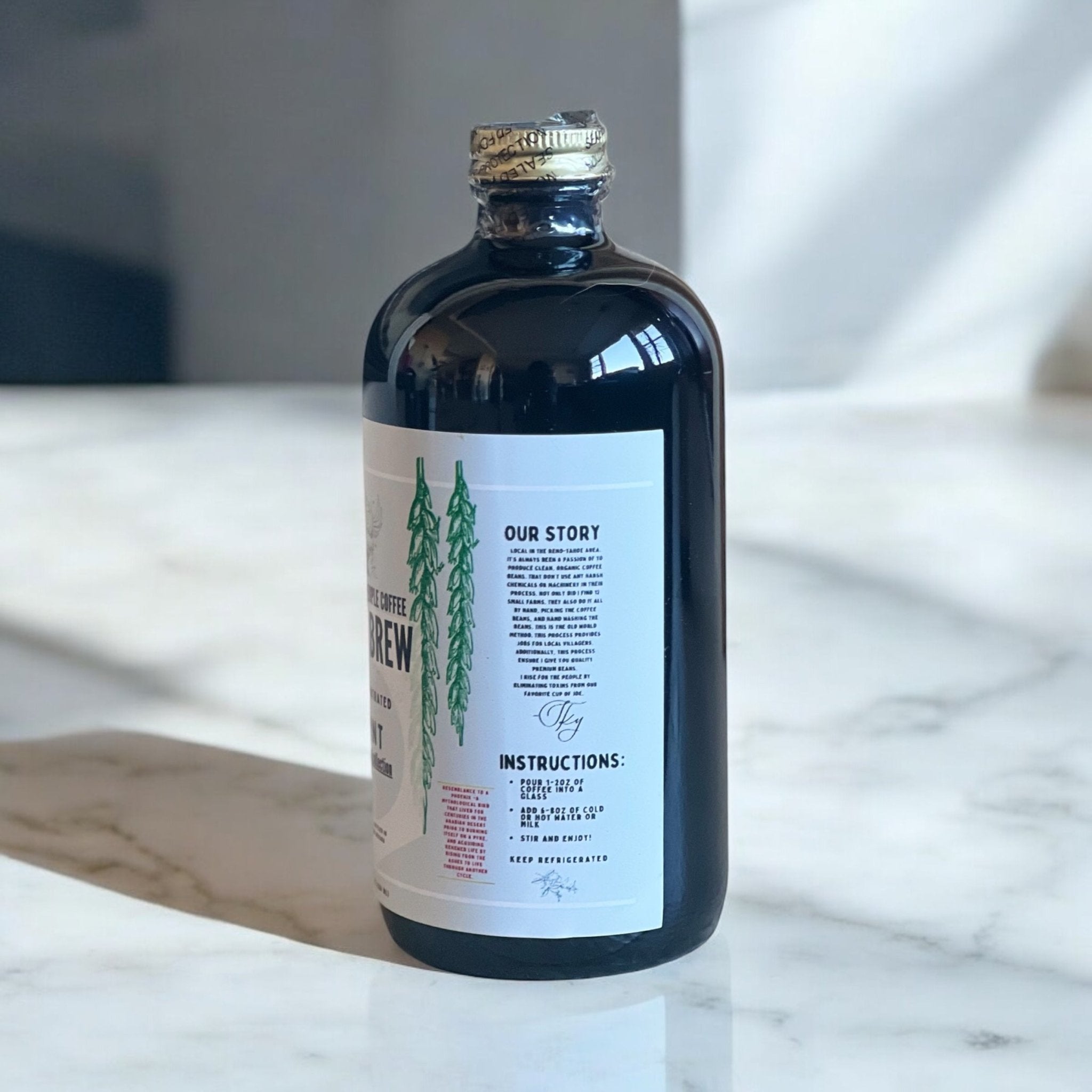 Limited Edition - Cool Mint Cold Brew Concentrate Coffee - Rising For People Coffee Co.CoffeeRising For People Coffee Co.Rising For People Coffee Co.Rising for people coffee spring collection of the cool mint cold brew coffee concentrate. Best for lattes, cold brew, baking, cooking , sugar free coffee, dairy free coffee, organic and speciality coffee, near me, gourmet coffee, black owned coffee company , Latte, Cappuccino, Coffee shop, Coffee shop near, Coffee near me, Roasted coffee, Speciality