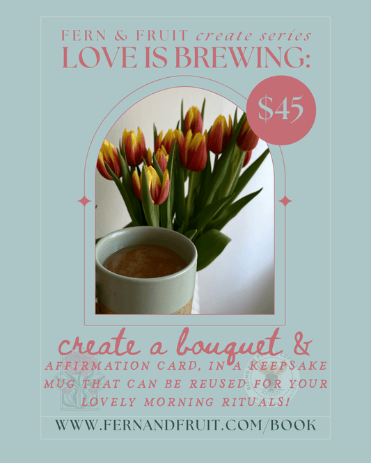 🥀 LOVE IS BREWING: Valentine’s Bouquet & Mug Workshop - Rising For People Coffee Co.Rising For People Coffee Co.Rising For People Coffee Co.🥀 LOVE IS BREWING: Valentine’s Bouquet & Mug Workshop