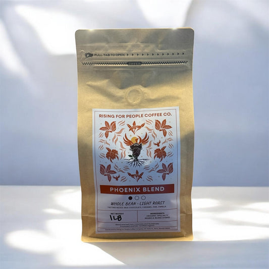 Phoenix Blend - Light Roast - Rising For People Coffee Co.CoffeeRising For People Coffee Co.Rising For People Coffee Co.197644859917Phoenix Blend - Light Roast