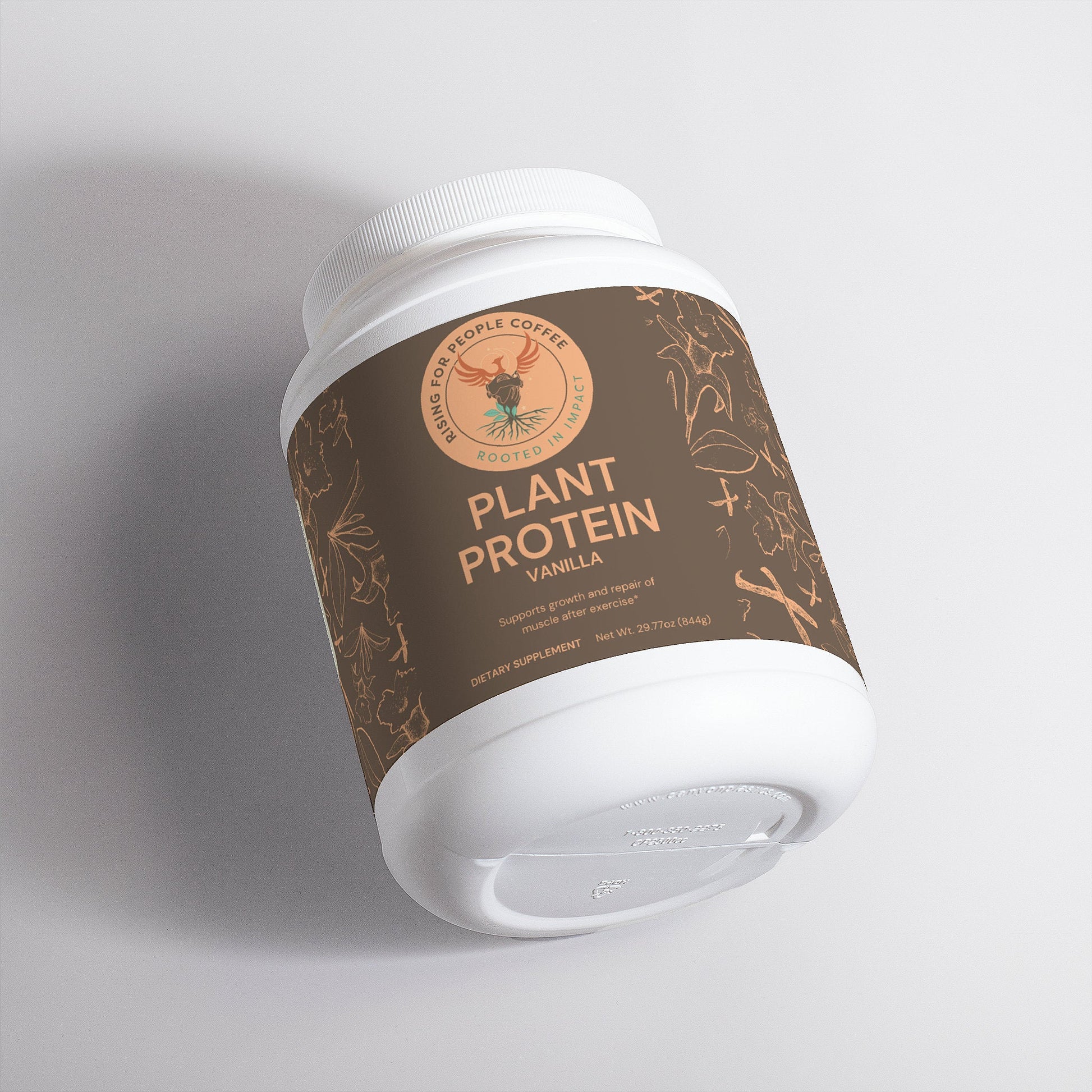 Plant Protein (Vanilla) - Rising For People Coffee Co.Proteins & BlendsRising For People Coffee Co.Rising For People Coffee Co.JTP7PPVAPlant Protein (Vanilla)