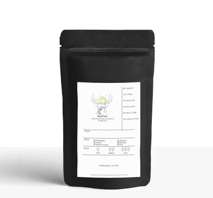 rising for people coffee cinnamon hazelnut coffee