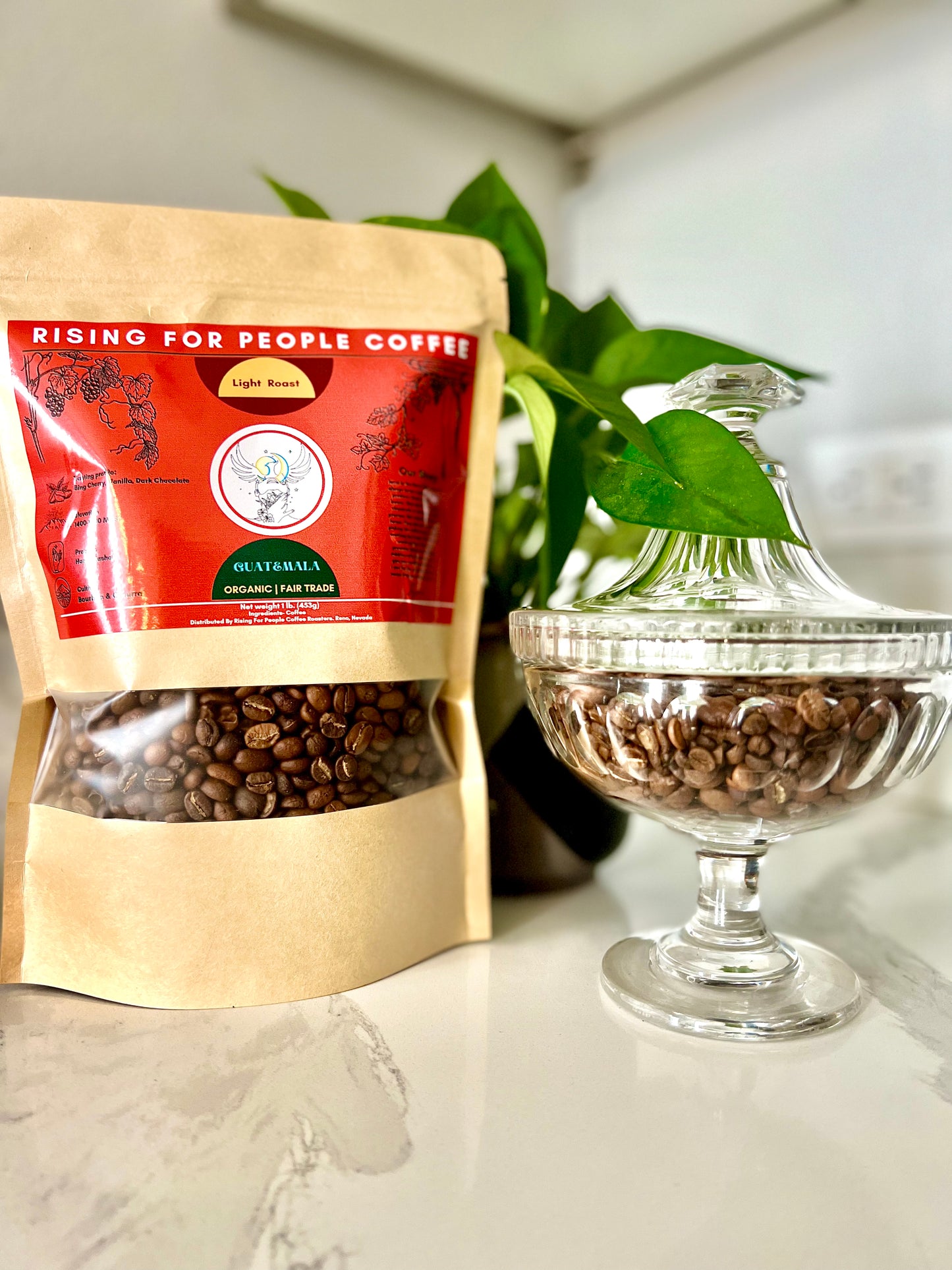 rising for people coffee Guatemala roasted
